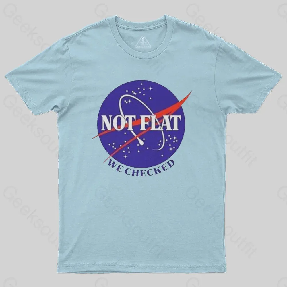 Not Flat Science Nerd T-shirt - Image 6