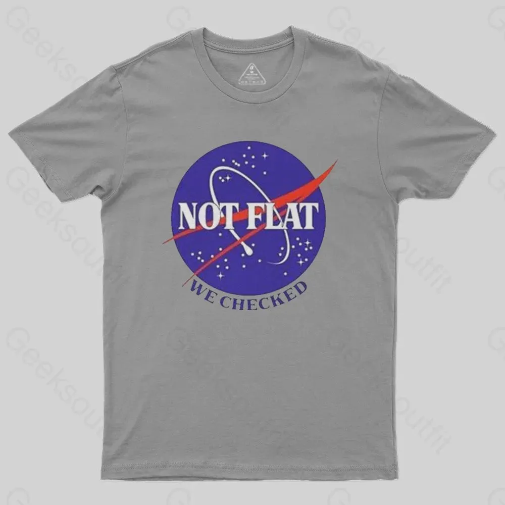 Not Flat Science Nerd T-shirt - Image 3