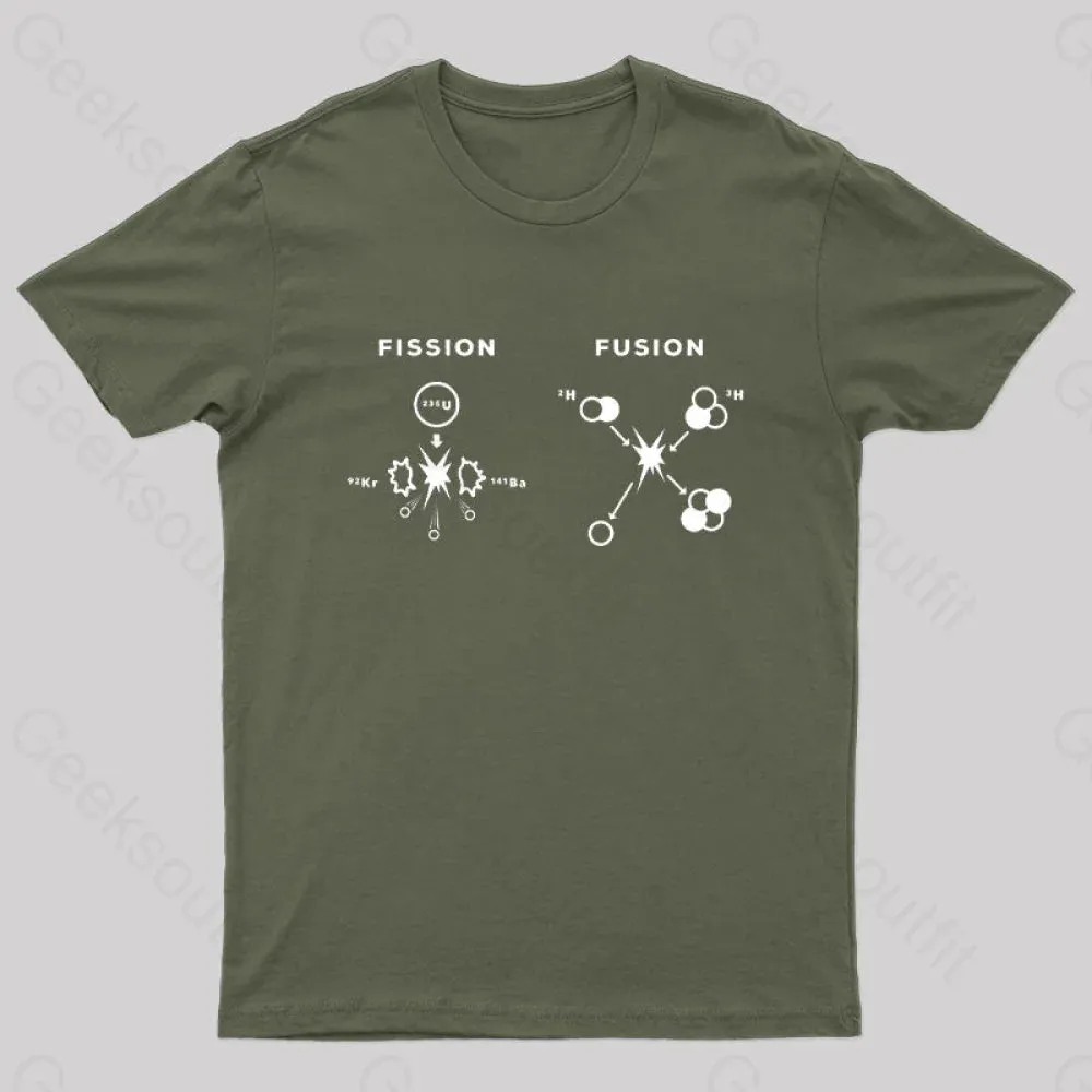 Nuclear Fusion Nuclear Fission Nerd T-Shirt