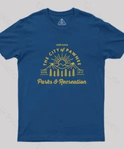 Alternative view of Pawnee Parks & Recreation Geek T-Shirt