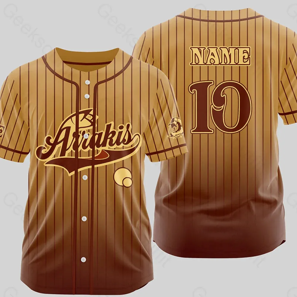 Personalized Visit Desert Planet Baseball Jersey