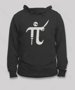 Alternative view of Pi-rate Hoodie