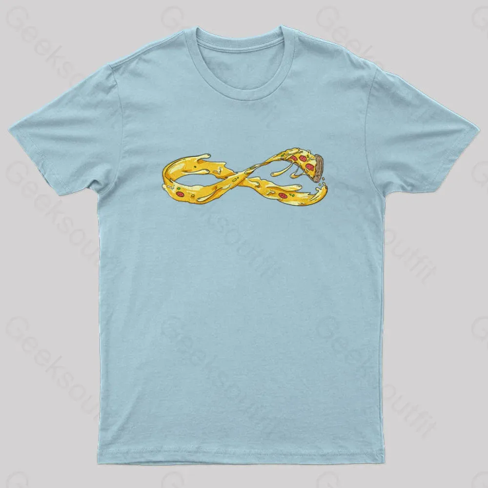 Pizza Infinity Geek T-Shirt - Image 6