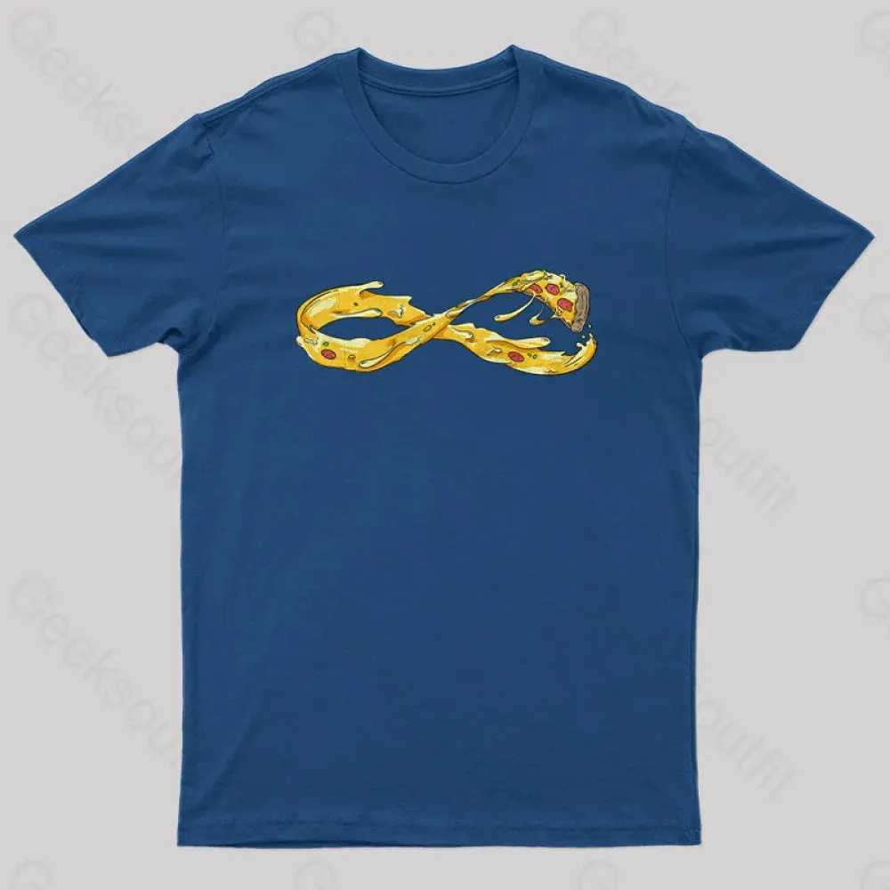Pizza Infinity Geek T-Shirt - Image 2