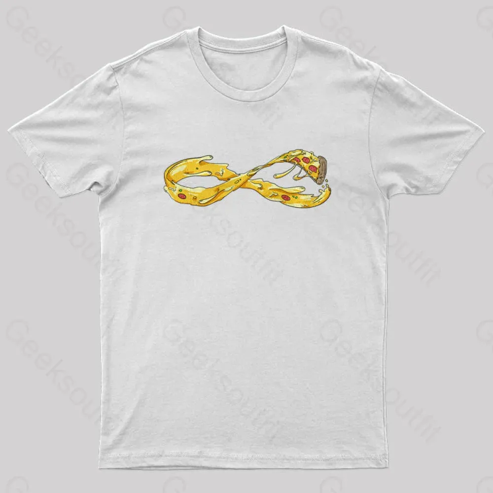 Pizza Infinity Geek T-Shirt - Image 8