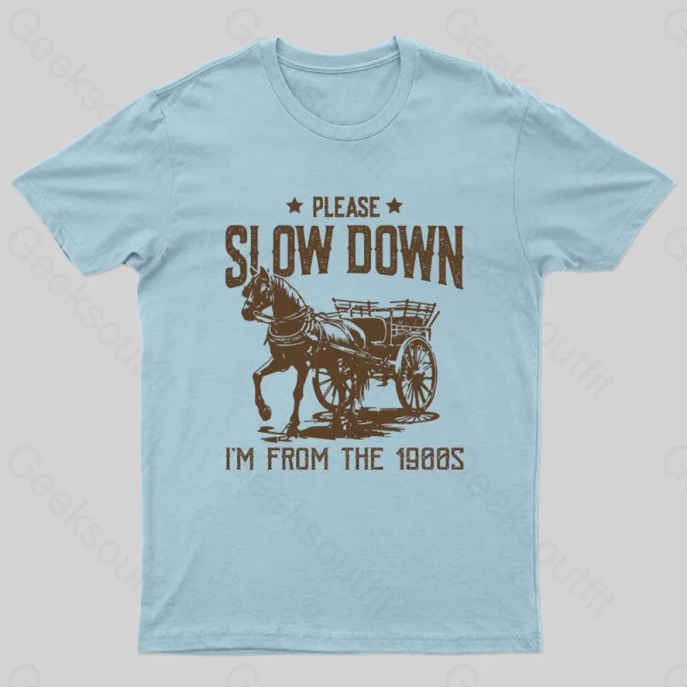 Please Slow Down I‘m From The 1900s T-Shirt - Image 2