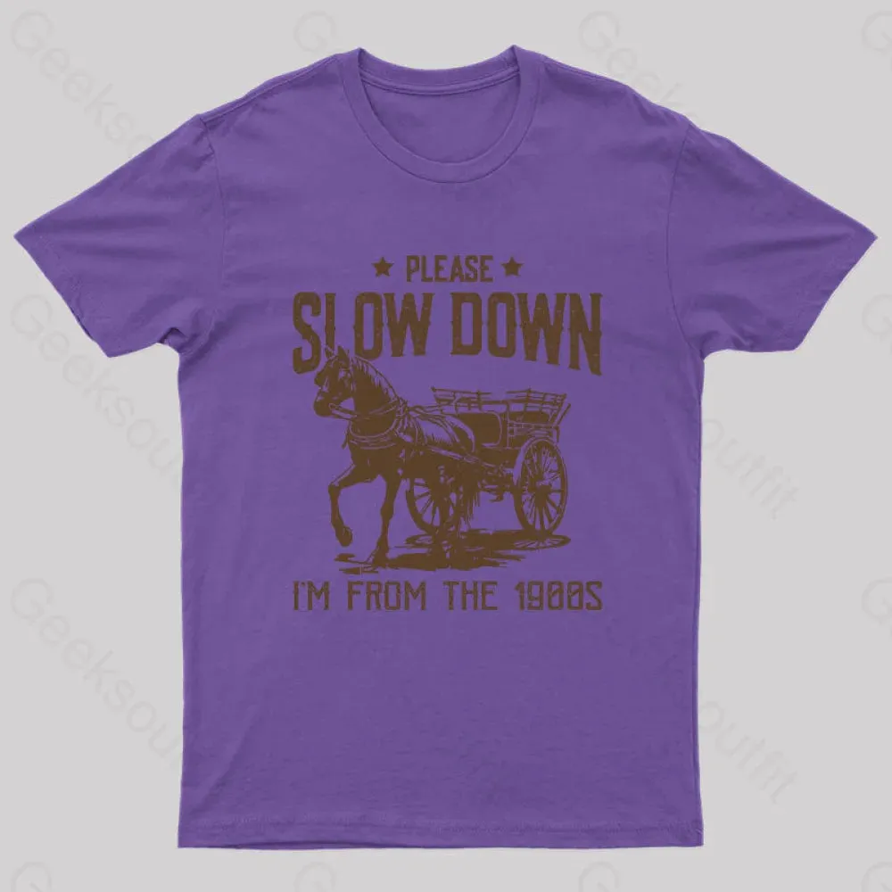 Please Slow Down I‘m From The 1900s T-Shirt - Image 8