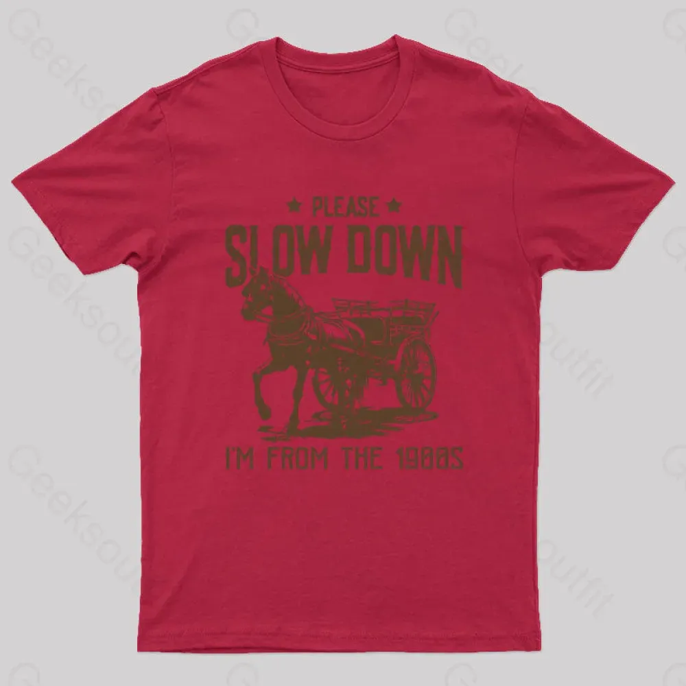 Please Slow Down I‘m From The 1900s T-Shirt - Image 7