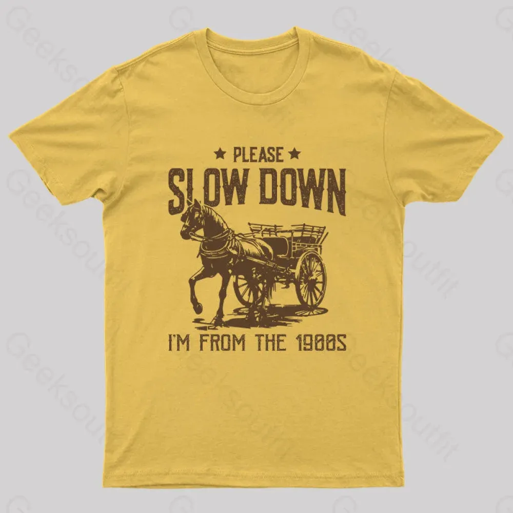 Please Slow Down I‘m From The 1900s T-Shirt - Image 3