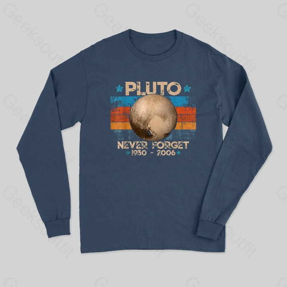 Pluto Never Forget Long Sleeve T-Shirt - Image 2