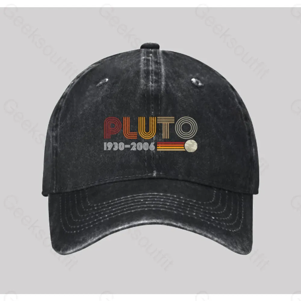 PLUTO Washed Vintage Baseball Cap - Image 2