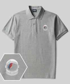 Alternative view of Power Surge Geek Embroidered Polo Shirt