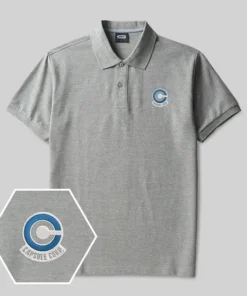 Alternative view of EcoTech Geek Embroidered Polo Shirt