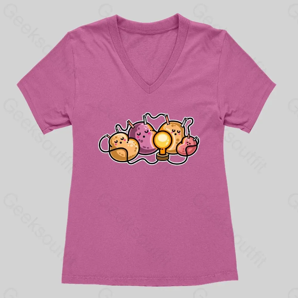 Power Nap Women's V-Neck T-shirt - Image 4