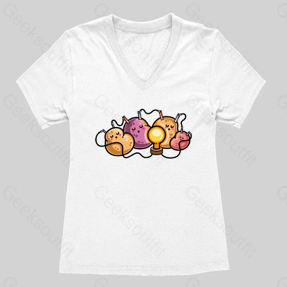 Power Nap Women's V-Neck T-shirt - Image 2
