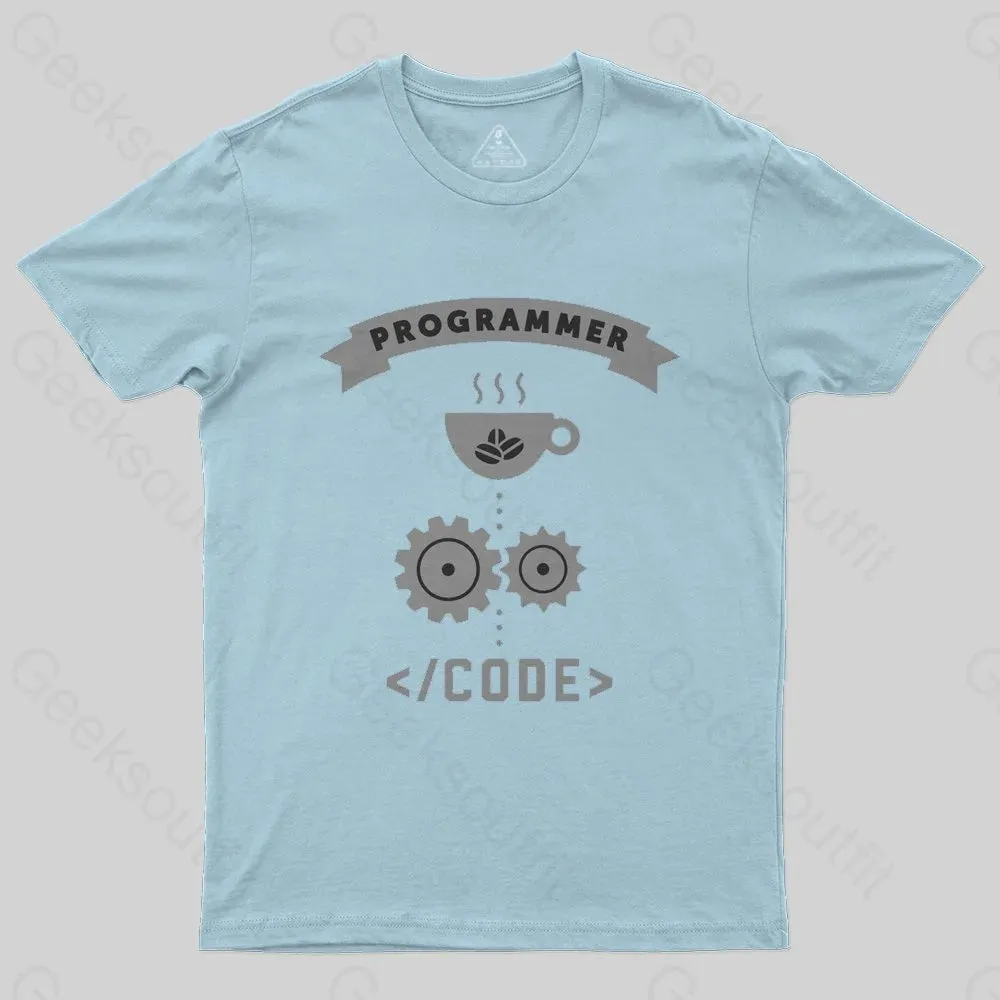 Programmer Coffee Code T-Shirt - Image 5