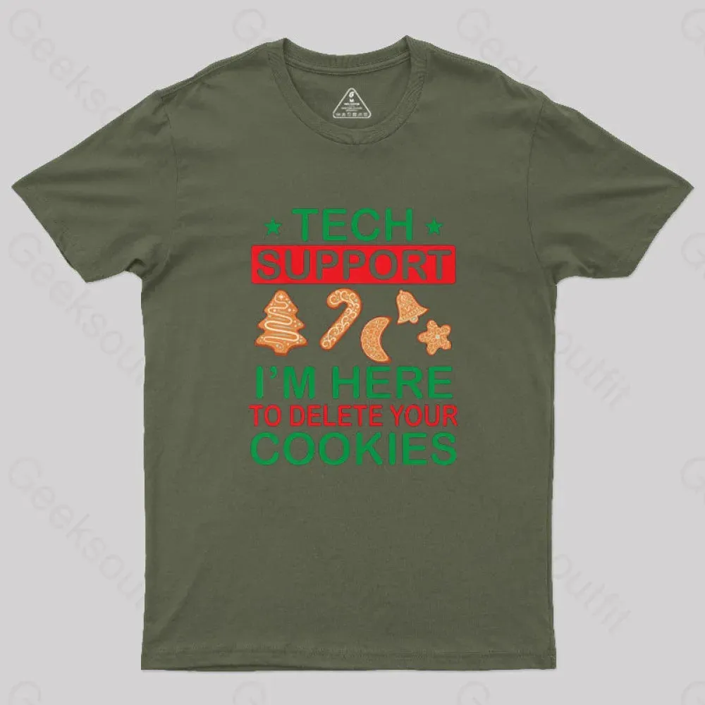 Programmer Tech Support Christmas T-Shirt - Image 3