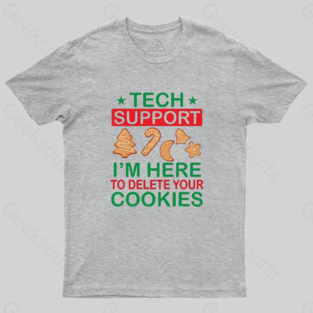 Programmer Tech Support Christmas T-Shirt - Image 8