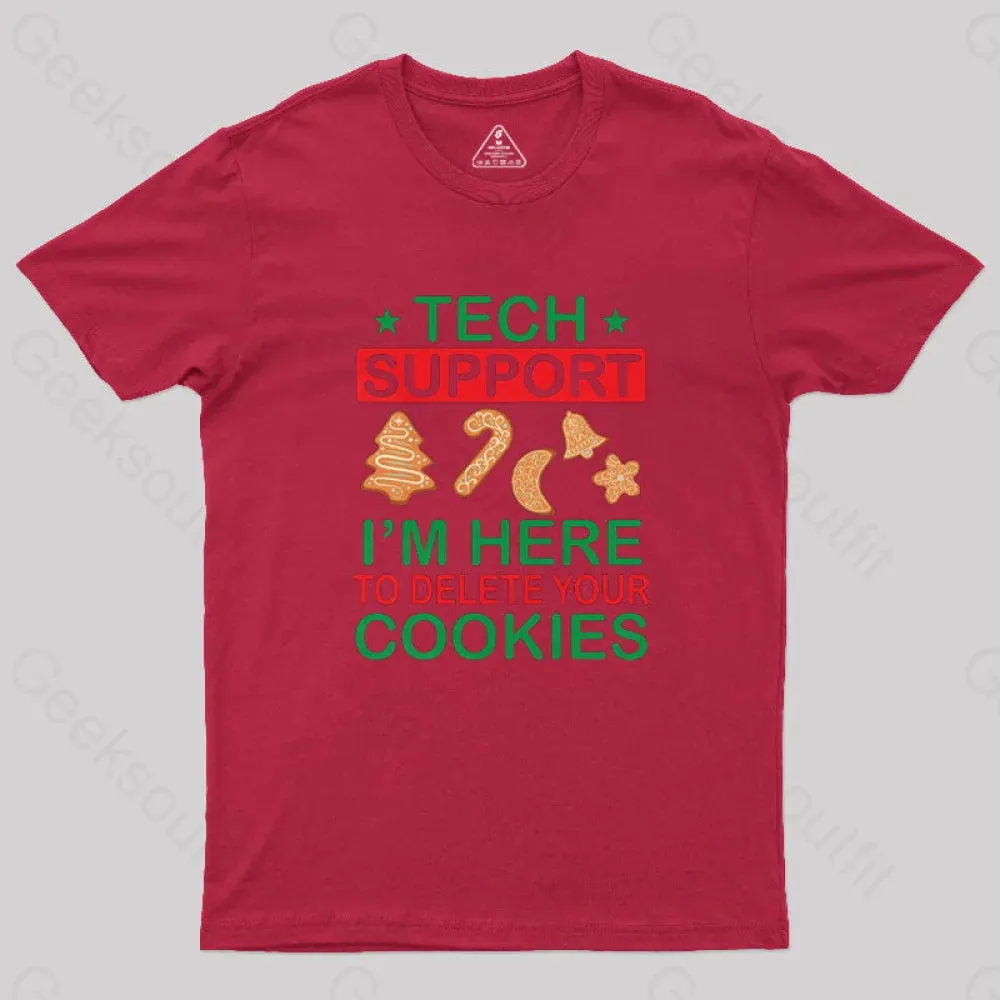Programmer Tech Support Christmas T-Shirt - Image 7