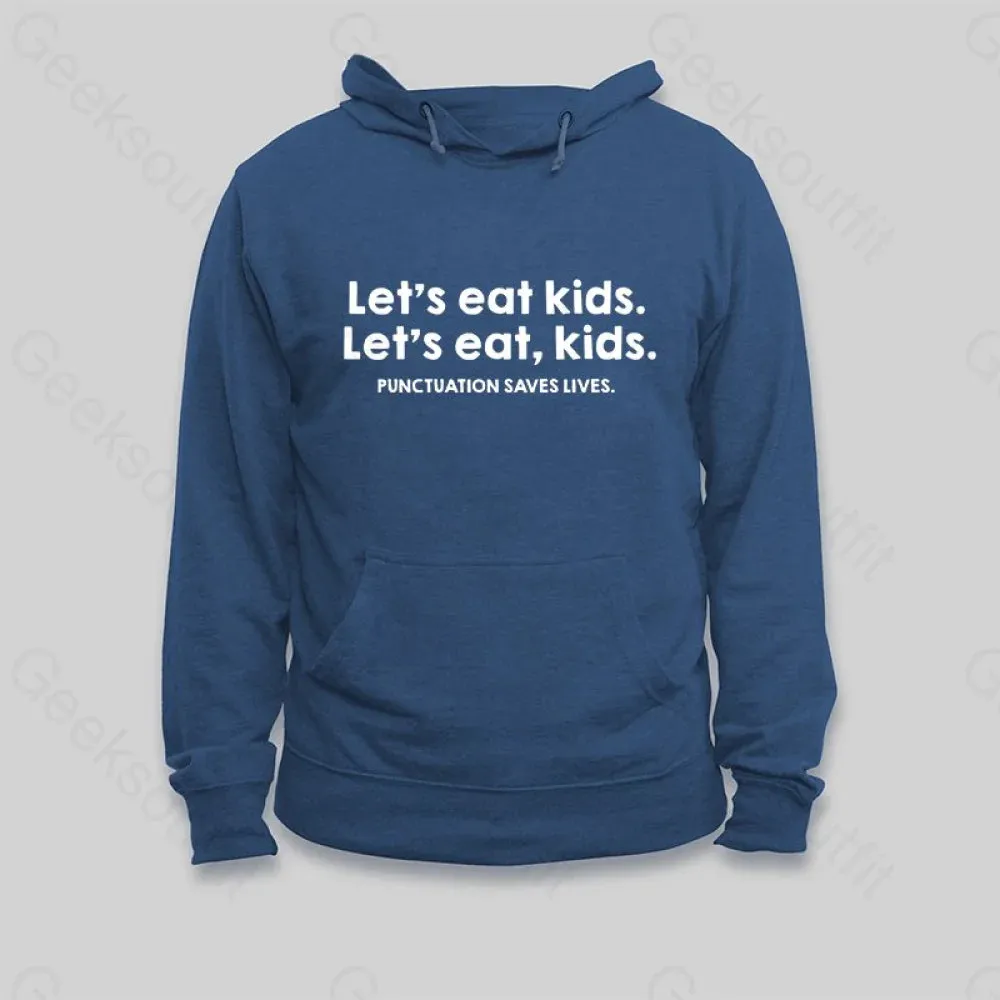 Punctuation Saves Lives Hoodie - Image 4