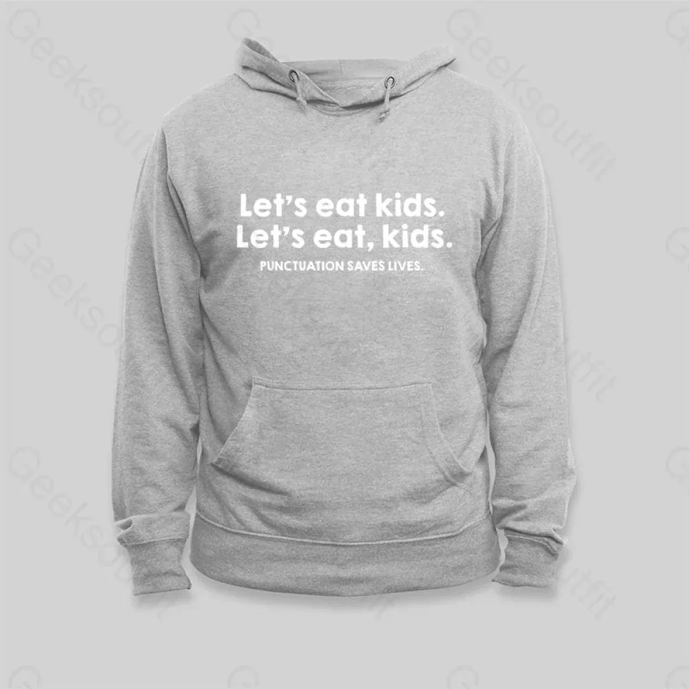 Punctuation Saves Lives Hoodie - Image 3