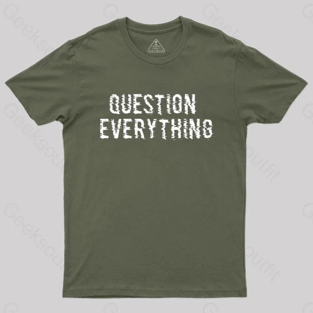 Question Everything T-shirt - Image 5