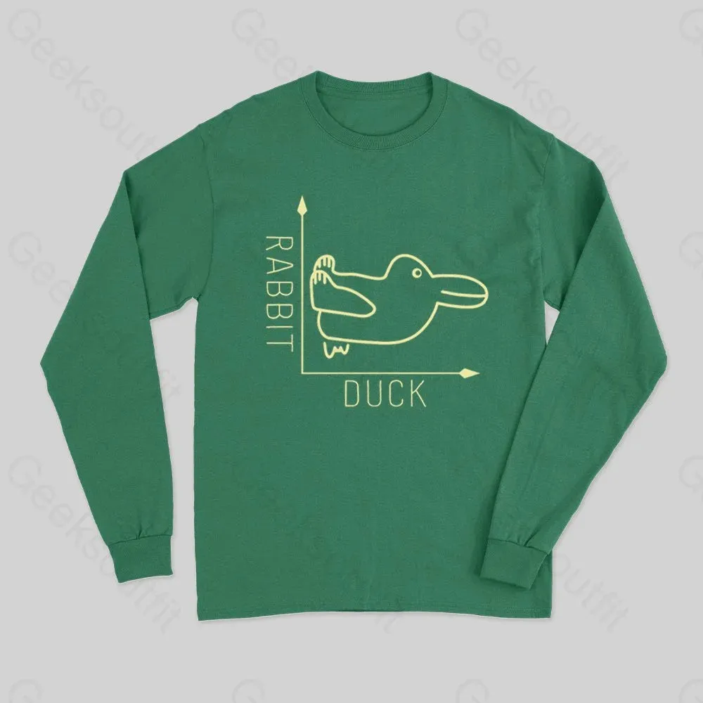 Rabbit or Duck Long Sleeve T-Shirt - Image 3