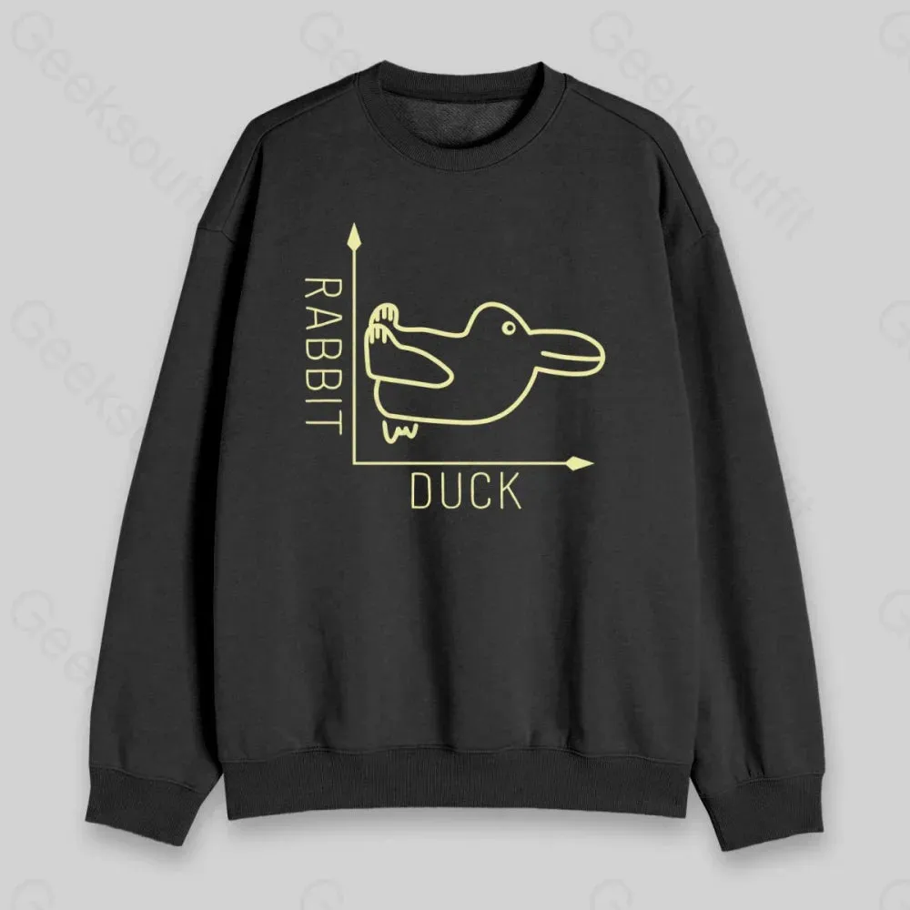 Rabbit or Duck Sweatshirt