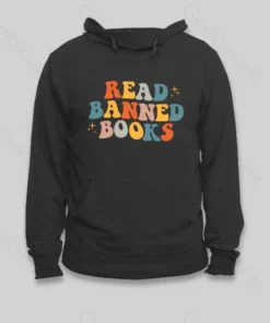Alternative view of READ BANNED BOOKS Hoodie