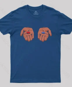 Alternative view of Red Or Blue Pill T-shirt