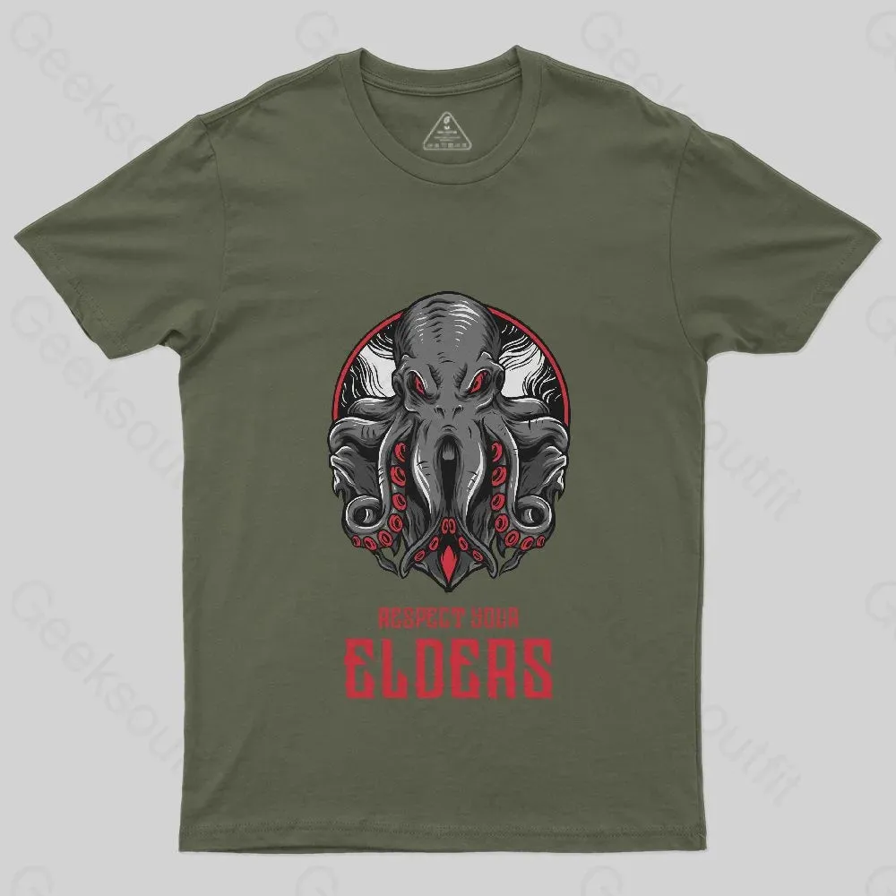 Respect Your Elders | Cthulhu | Gangster Cthulhu Essential T-Shirt - Image 4
