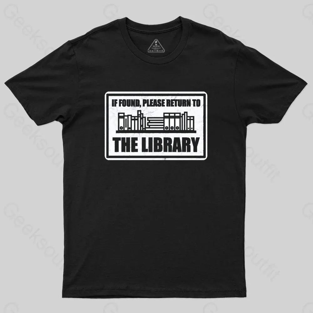 Return to The Library T-shirt - Image 2