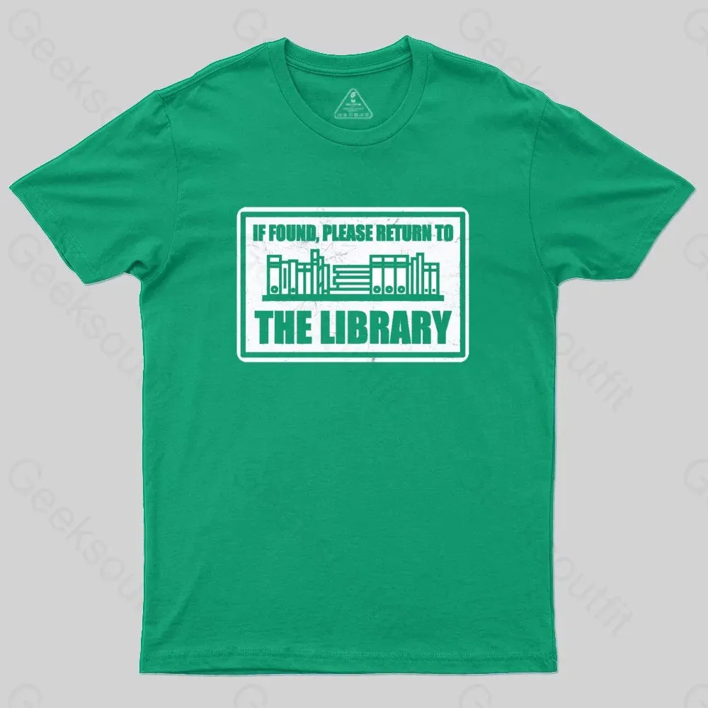 Return to The Library T-shirt - Image 7
