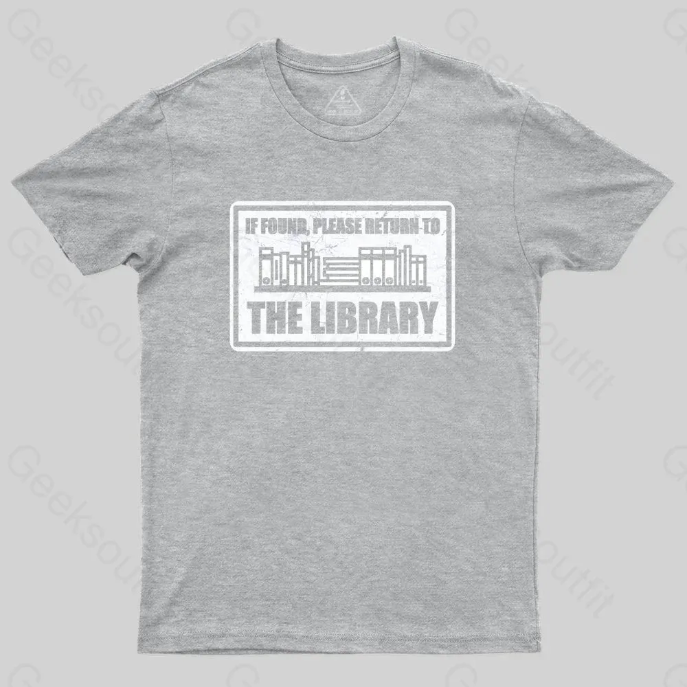 Return to The Library T-shirt - Image 4