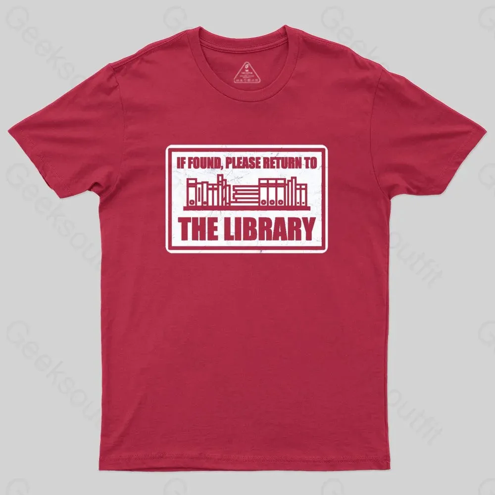 Return to The Library T-shirt - Image 6
