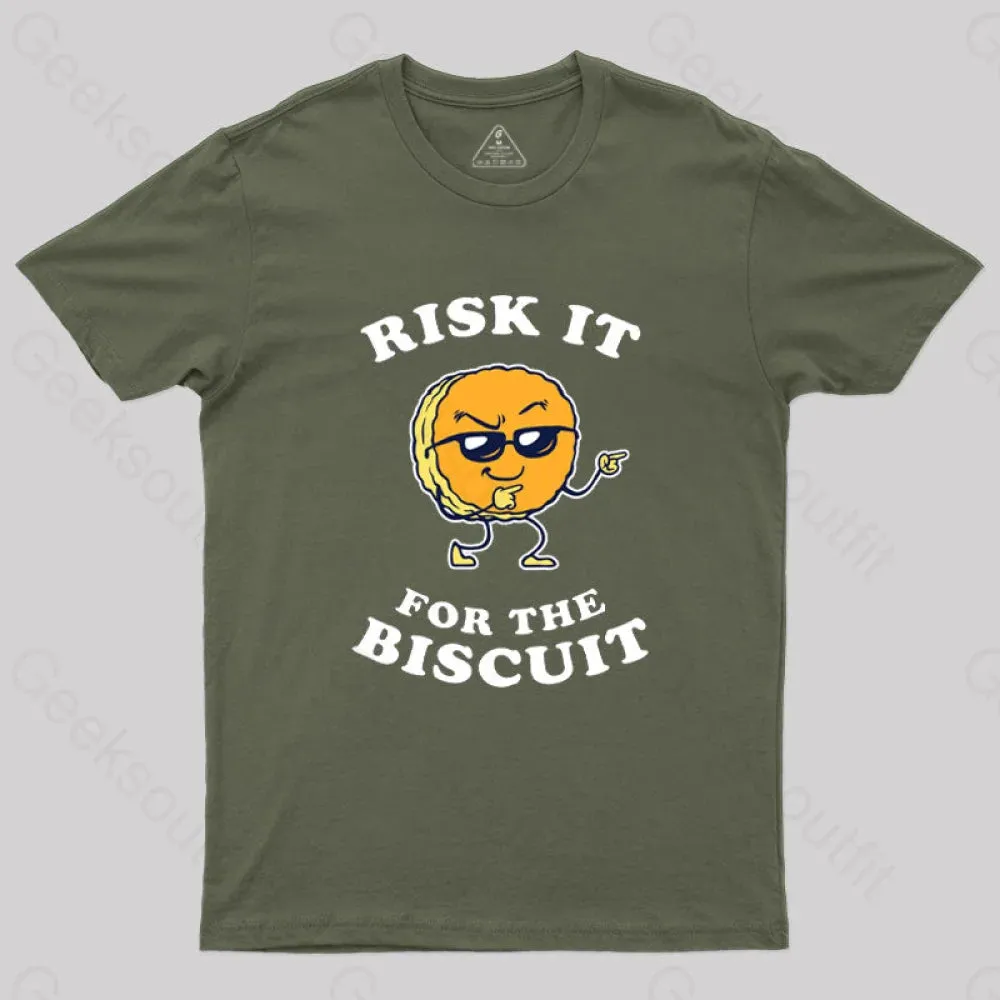 Risk It For The Biscuit T-Shirt - Image 3