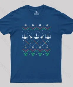 Alternative view of Rogue Christmas Geek T-Shirt