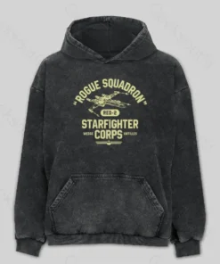 Rogue Squadron Wedge Antilles Washed Hoodie
