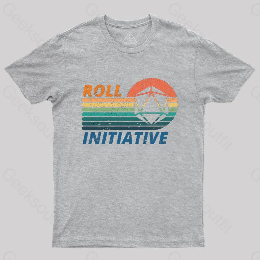 Roll Initiative T-Shirt - Image 3
