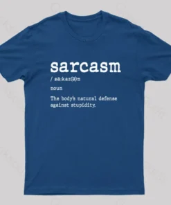 Alternative view of Sarcasm Definition Geek T-Shirt