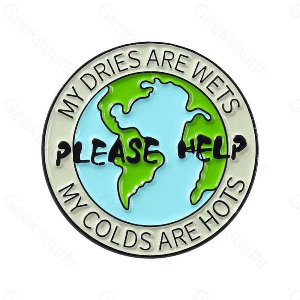 Save The Earth Enamel Pins - Image 5
