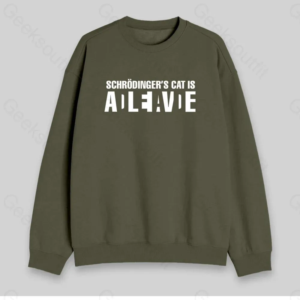 Schr?dinger's Cat ADLEIAVDE Sweatshirt - Image 3
