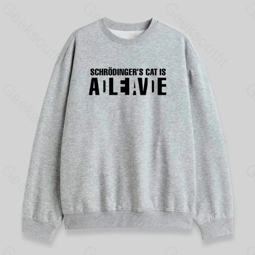 Schr?dinger's Cat ADLEIAVDE Sweatshirt - Image 4