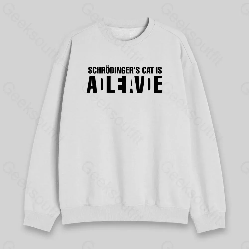 Schr?dinger's Cat ADLEIAVDE Sweatshirt - Image 5