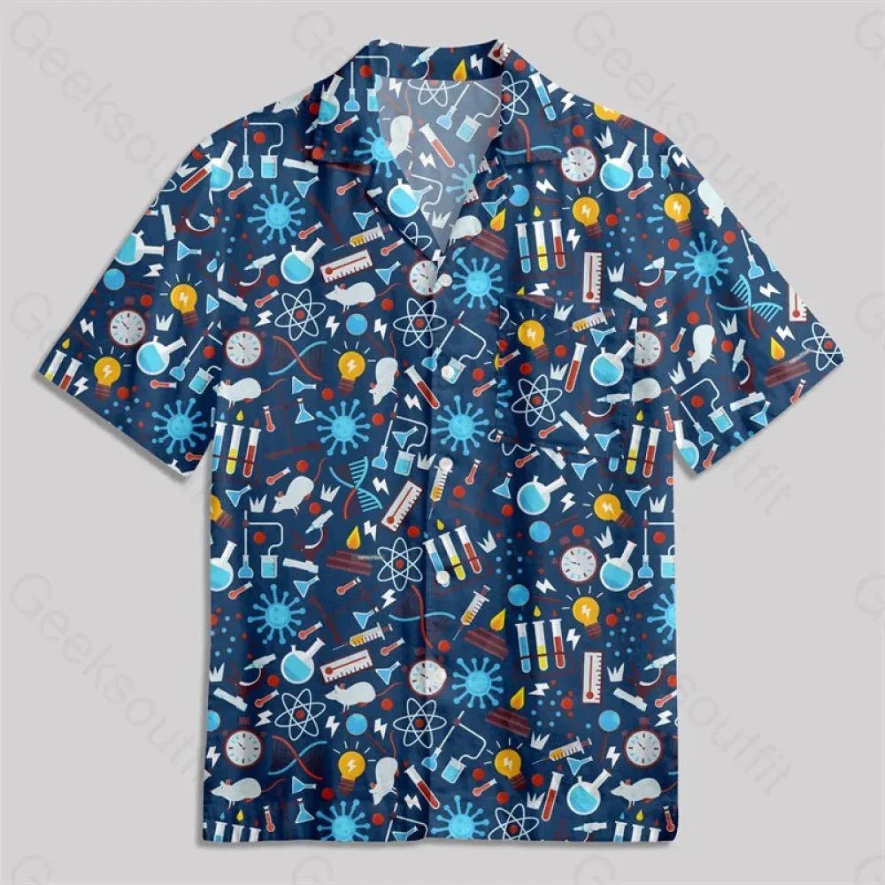 Science Button Up Pocket Shirt - Image 2