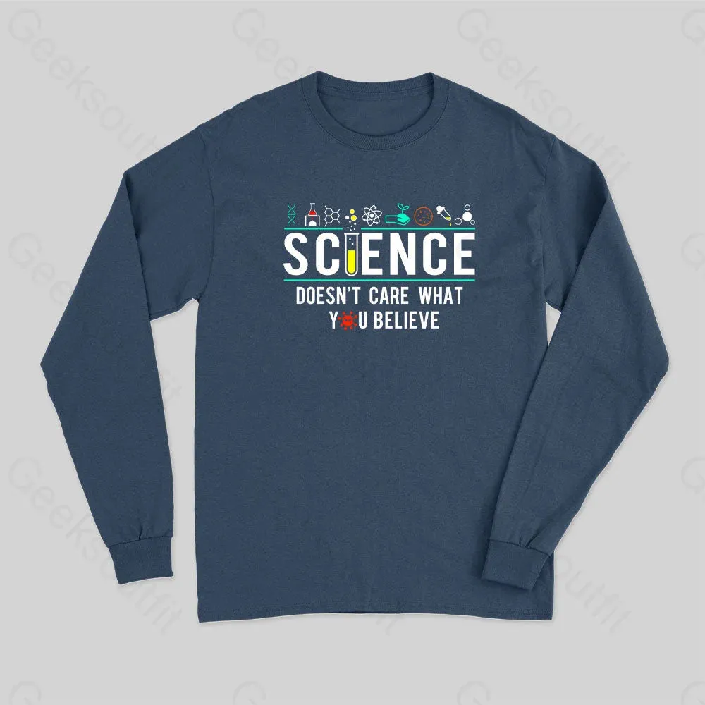 Science Doesn't Care Long Sleeve T-shirt - Image 2