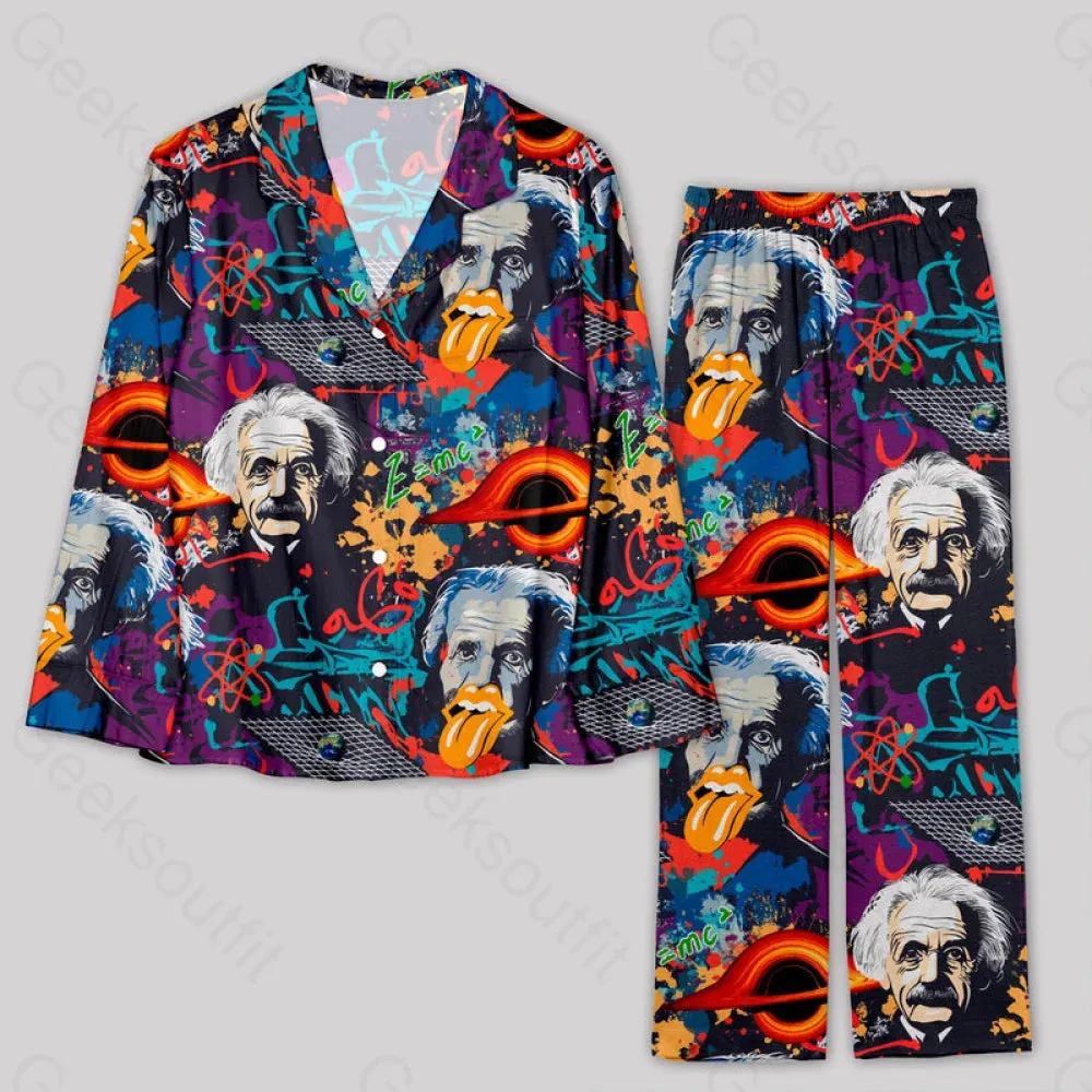 Science E=MC2 Black Hole Fantasy Pajama Sets
