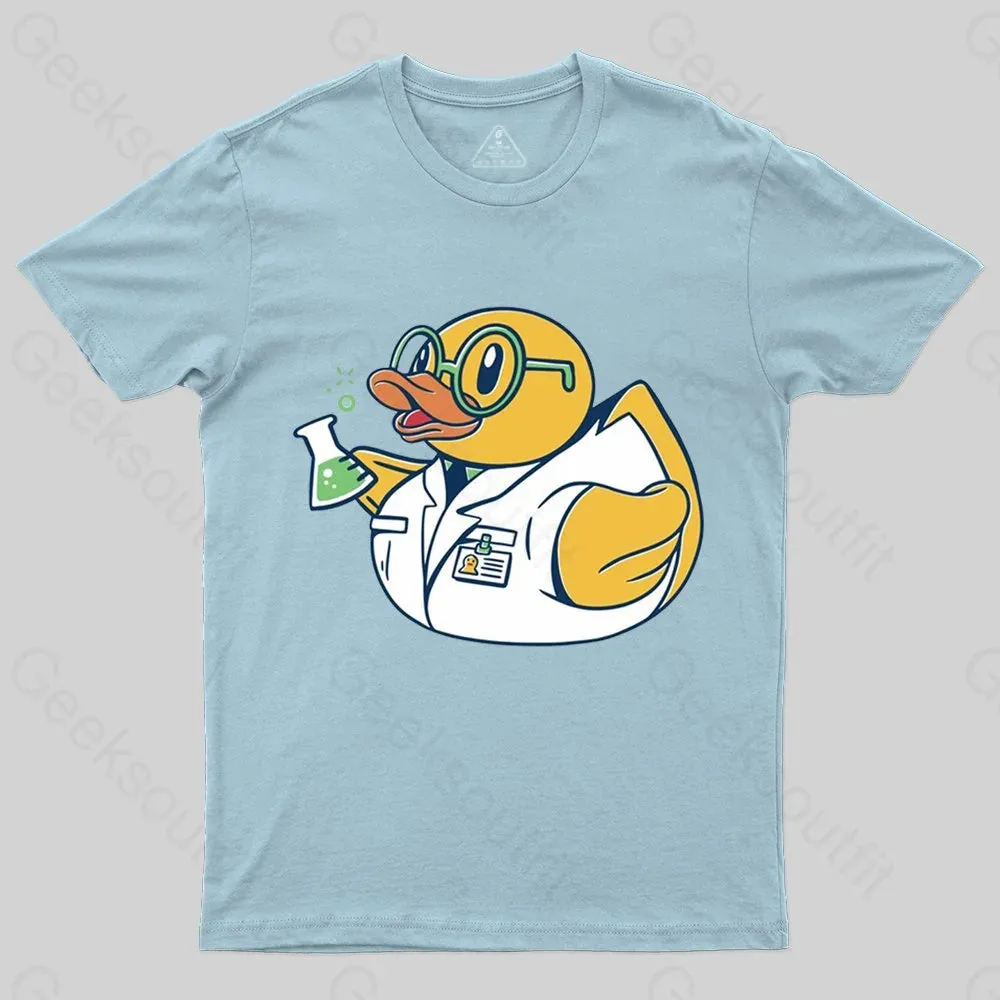 Scientist Rubber Duck Chemist T-shirt - Image 6