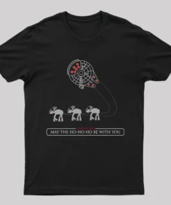 May The Ho Ho Ho Be With You Christmas T-Shirt