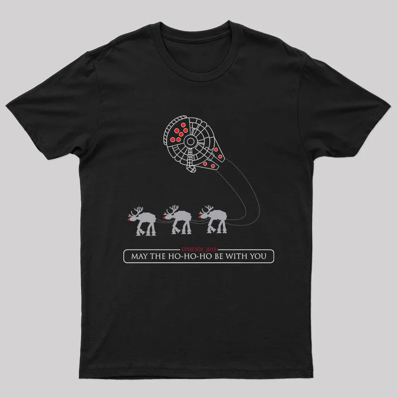 May The Ho Ho Ho Be With You Christmas T-Shirt